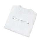 NO PLACE FOR HATE