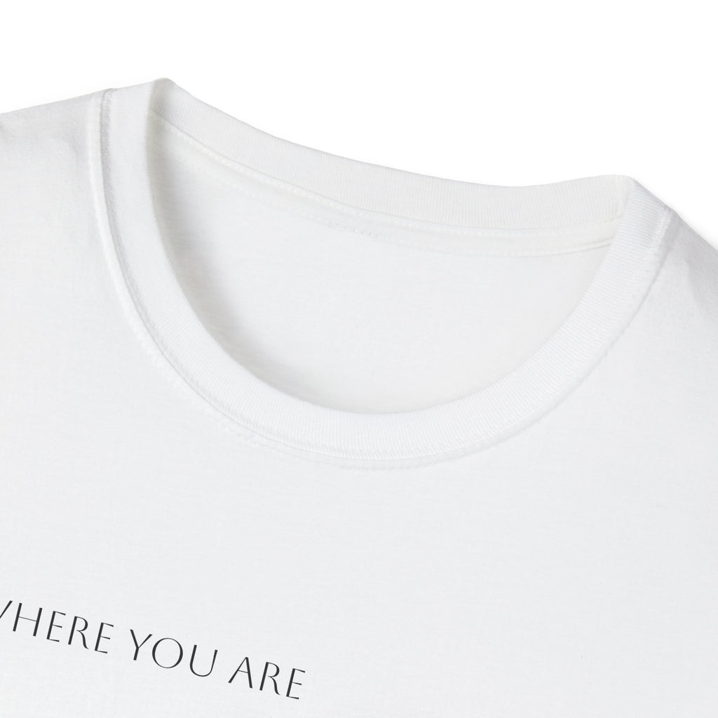 BE WHERE YOU ARE